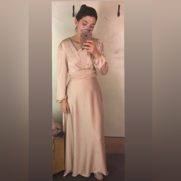 Anthropologie Blush Formal Maxi Dress - Picture 3 of 3